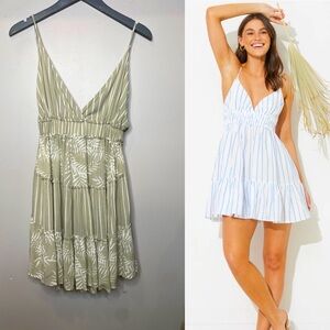 NWT Ocean Drive Sage Green Sundress.